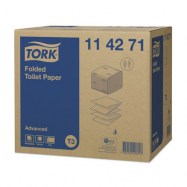 Χαρτί Yγείας Σε Φύλλα Advanced T3 TORK 114271