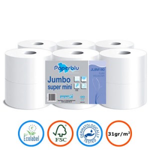Χαρτί Υγείας Mini Jumbo Paperblu Paperdi