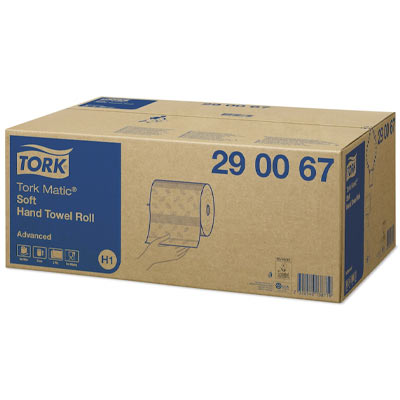 Χειροπετσέτα Ρολό Matic Soft H1 TORK 290067