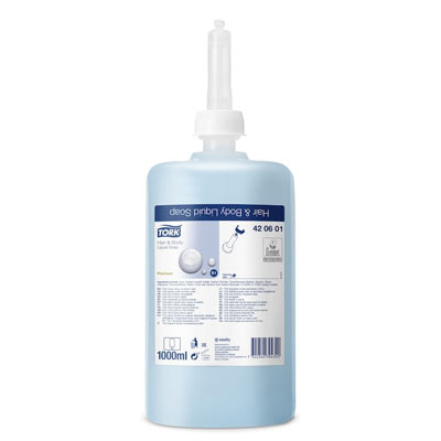 Liquid Soap Hair Body S1 Tork 420601