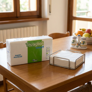 Χαρτοπετσέτα Smart Λευκή 33εκX30εκ Paperdi