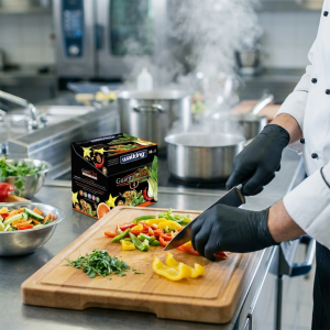 Γάντια Μιας Χρήσης 4,0gr Guanto Chef Qubo Brenta