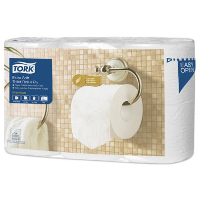 Toilet Paper Conventional Premium Extra Soft T4 Tork 110406
