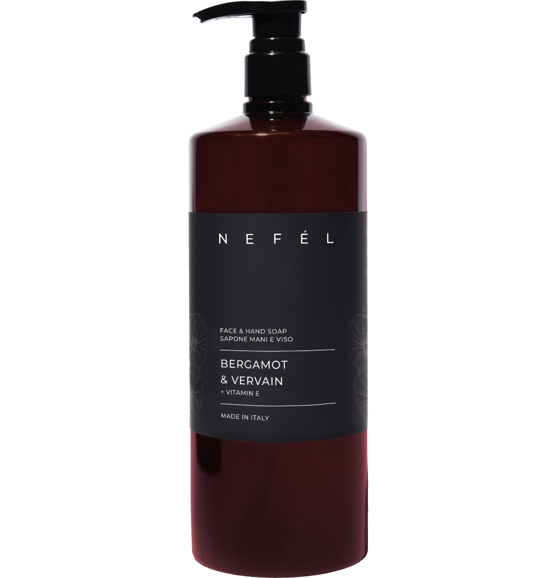 Nefel Bergamot&Vervain Hand&Face Soap 1lt - Image 2