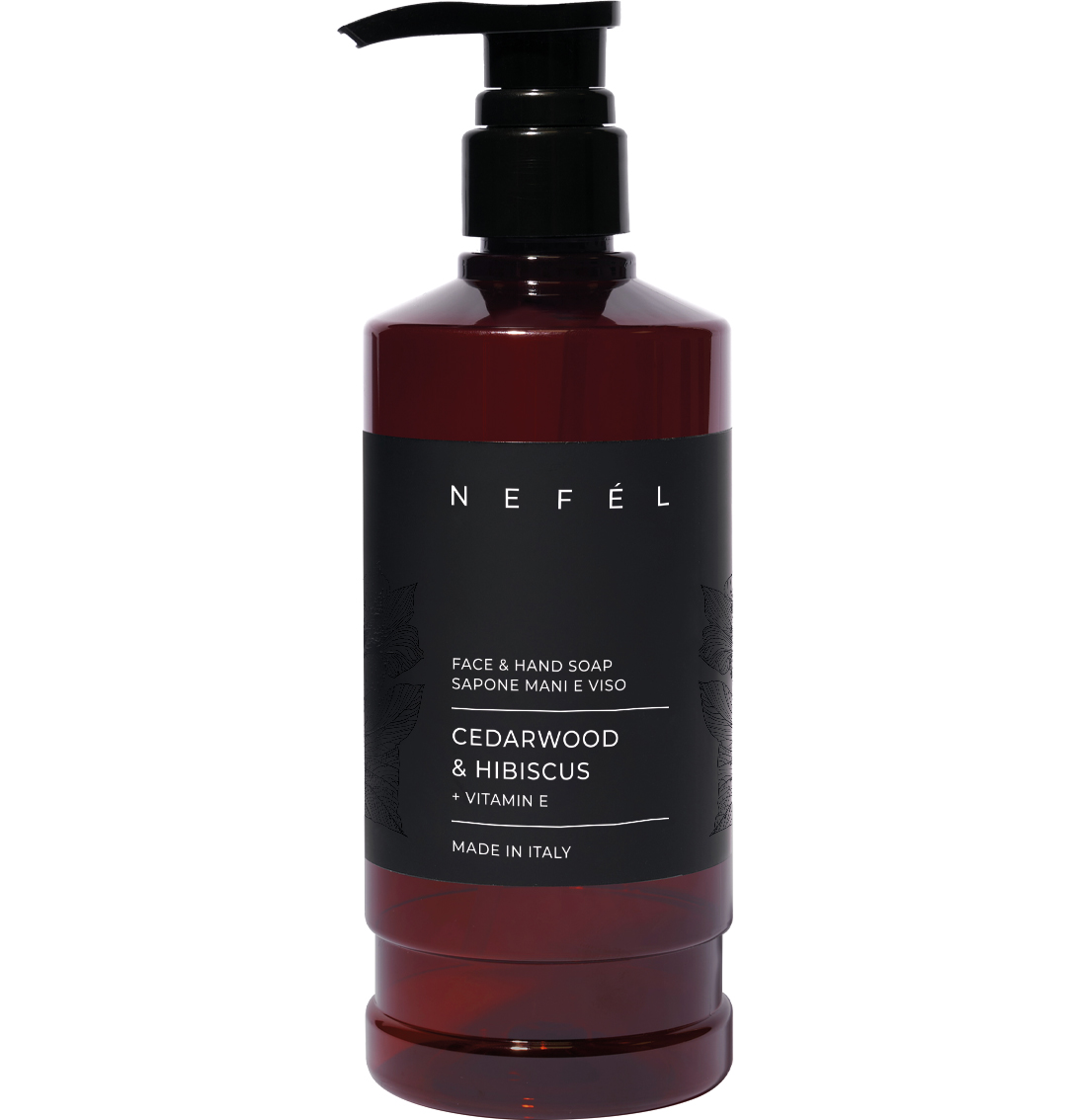 Nefel Cedarwood&Hibiscus Hand&Face Soap 480ml - Image 2