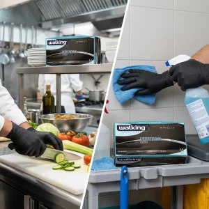 Γάντια Νιτριλίου Μαύρα Nitrico Nero