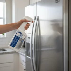 Έτοιμο προς χρήση προστατευτικό καθαριστικό και γυαλιστικό για όλες τις γυαλισμένες επιφάνειες από ανοξείδωτο