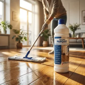 Εξειδικευμένο υγρό σφουγγαρίσματος για καθημερινή συντήρηση κάθε είδους ξύλινου δαπέδου