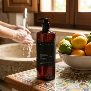 Πλούσια αρωματισμένο υγρό κρεμοσάπουνο