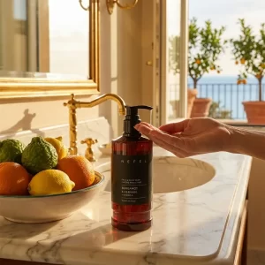 Πλούσια αρωματισμένο υγρό κρεμοσάπουνο