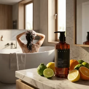 Nefel bergamot and vervain shampoo 480ml