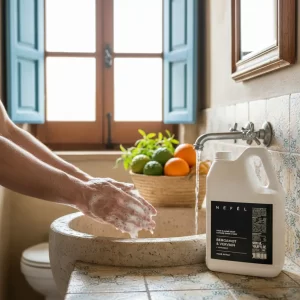 Πλούσια αρωματισμένο υγρό κρεμοσάπουνο