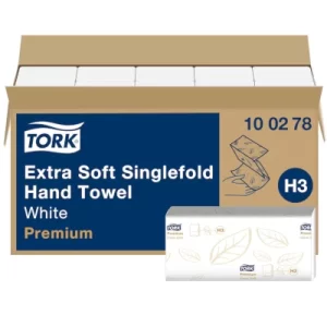 Χειροπετσέτα Singlefold Extra Soft H3 Tork 100278