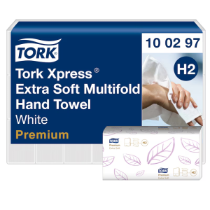 Χειροπετσετα Tork H2 Multifold Xpress Extra Soft 100297